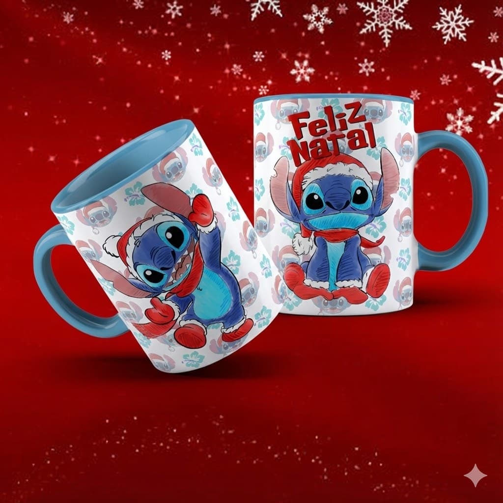 Caneca Colorida Azul