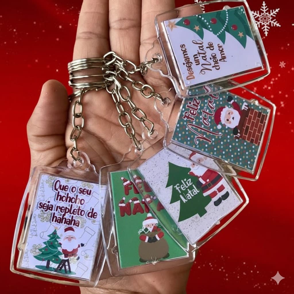 Chaveiro de Acrílico 3x4 cm