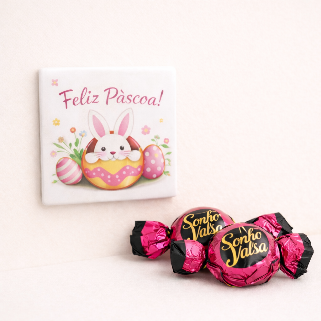 Mini Quadro de Cerâmica com Ímã